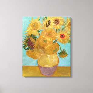 Vincent Van Gogh - Vasen mit zwölf Sonnenblumen Leinwanddruck