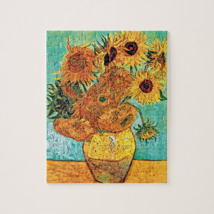 Vincent Van Gogh - Vasen mit zwölf Sonnenblumen Puzzle