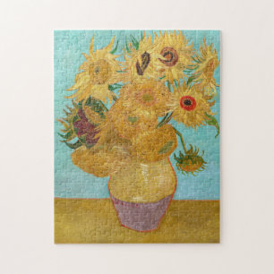 Vincent Van Gogh - Vasen mit zwölf Sonnenblumen Puzzle