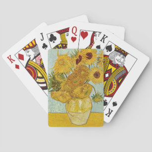 Vincent Van Gogh - Vasen mit zwölf Sonnenblumen Spielkarten