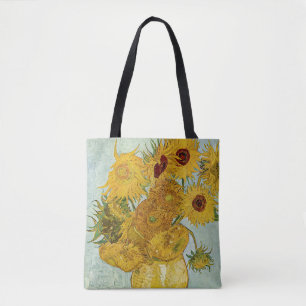 Vincent Van Gogh - Vasen mit zwölf Sonnenblumen Tasche