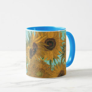 Vincent van Gogh - Vasen mit zwölf Sonnenblumen Tasse