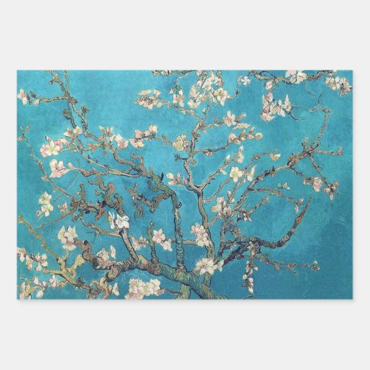 Vincent van Gogh Verschiedene Landschaften Geschenkpapier Set (Vorderseite)