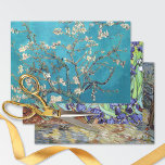 Vincent van Gogh Verschiedene Landschaften Geschenkpapier Set<br><div class="desc">Schenken Sie Ihr Geschenk mit Kunst,  mit einer Auswahl von drei berühmten postimpressionistischen Gemälden von Vincent van Gogh (1853-1890). Blühende Mandelbaume,  Ire und Olivenbäume.</div>