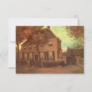 Vincent van Gogh - Vicarage in Nuenen Einladung