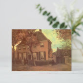 Vincent van Gogh - Vicarage in Nuenen Einladung (Stehend Vorderseite)