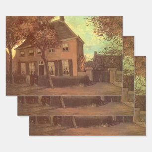 Vincent van Gogh - Vicarage in Nuenen Geschenkpapier Set