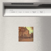 Vincent van Gogh - Vicarage in Nuenen Magnet (In Situ (Geschirrspüler))
