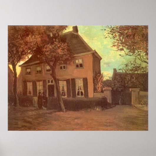 Vincent van Gogh - Vicarage in Nuenen Poster (Vorne)