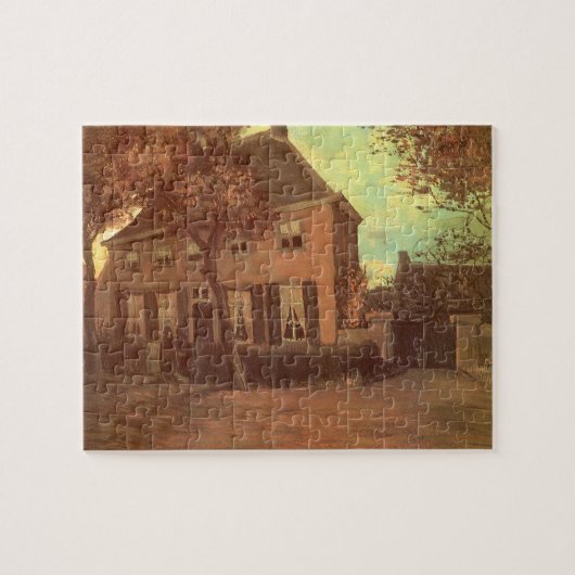 Vincent van Gogh - Vicarage in Nuenen Puzzle (Horizontal)