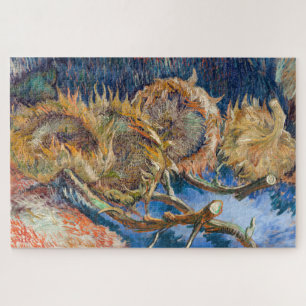 Vincent van Gogh - Vier geschnittene Sonnenblumen Puzzle