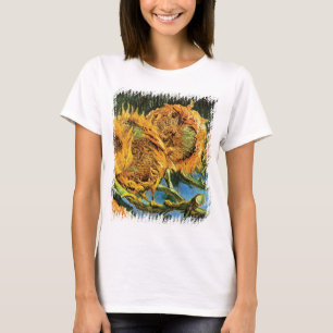 Vincent Van Gogh - Vier geschnittene Sonnenblumen T-Shirt