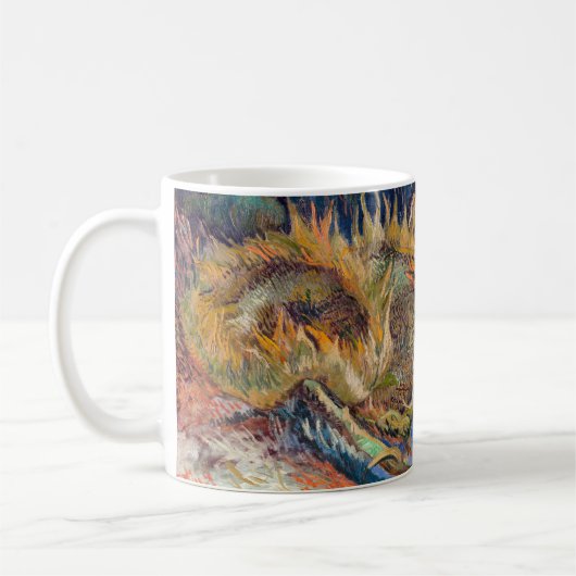 Vincent van Gogh - Vier Schnittblumen Kaffeetasse (Links)
