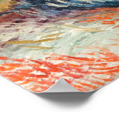 Vincent van Gogh - Vier Schnittblumen Poster (Ecke)