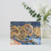 Vincent van Gogh - Vier Schnittblumen Postkarte (Stehend Vorderseite)