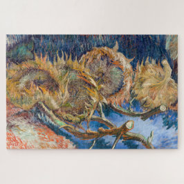 Vincent van Gogh - Vier Schnittblumen Puzzle
