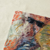 Vincent van Gogh - Vier Schnittblumen Strandtuch (Beispiel)