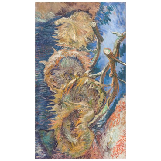 Vincent van Gogh - Vier Schnittblumen Tischdecke (Vorderseite)