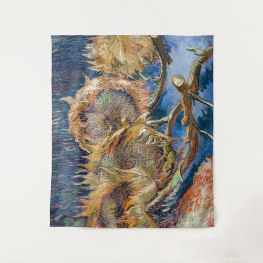 Vincent van Gogh - Vier Schnittblumen Wandteppich (Vorderseite)