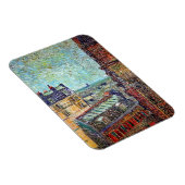 Vincent Van Gogh - View of Paris Pointillism Art Magnet (Rechte Seite)