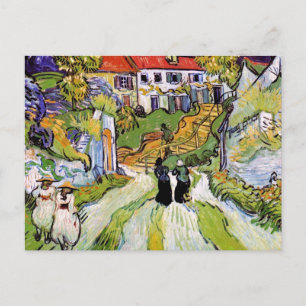 Vincent Van Gogh - Village Street and Steps Postkarte