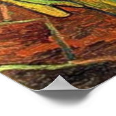 Vincent Van Gogh - Vincent Stuhl mit seiner Pfeife Poster (Ecke)