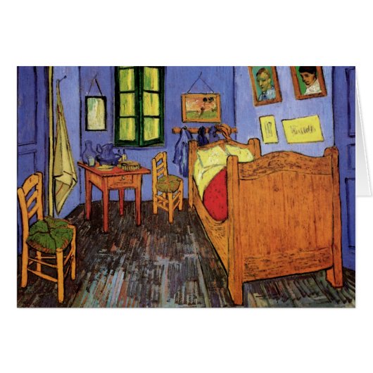 Vincent van Gogh - Vincent's Bedroom in Arles (Vorderseite (Horizontal))