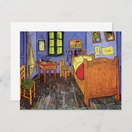 Vincent van Gogh - Vincent's Bedroom in Arles (Vorne/Hinten)