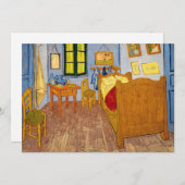 Vincent van Gogh - Vincent's Bedroom in Arles Einladung (Vorne/Hinten)