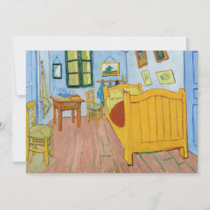 Vincent Van Gogh - Vincent's Bedroom in Arles Einladung