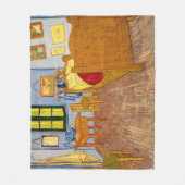 Vincent van Gogh - Vincent's Bedroom in Arles Fleecedecke (Vorderseite)