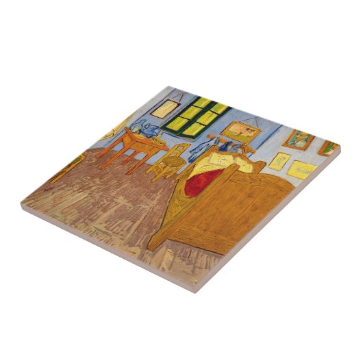 Vincent van Gogh - Vincent's Bedroom in Arles Fliese (Seite)