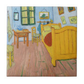 Vincent Van Gogh - Vincent's Bedroom in Arles Fliese (Vorderseite)