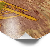 Vincent van Gogh - Vincent's Bedroom in Arles Fotodruck (Ecke)