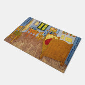 Vincent van Gogh - Vincent's Bedroom in Arles Fußmatte (Schrägansicht)
