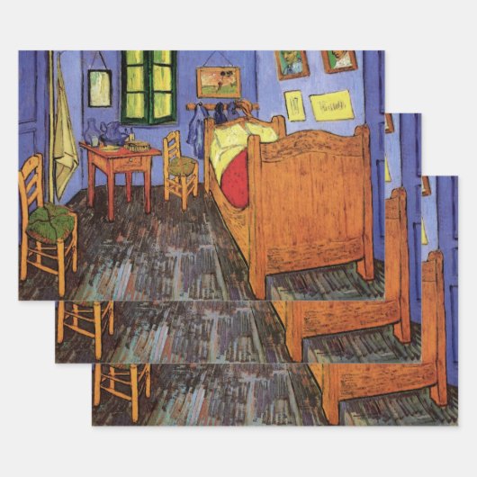 Vincent van Gogh - Vincent's Bedroom in Arles Geschenkpapier Set (Set)