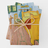 Vincent Van Gogh - Vincent's Bedroom in Arles Geschenkpapier Set (Beispiel)