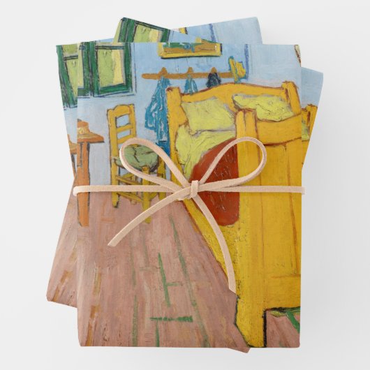 Vincent Van Gogh - Vincent's Bedroom in Arles Geschenkpapier Set (Beispiel)