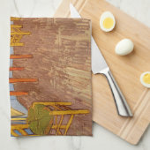 Vincent van Gogh - Vincent's Bedroom in Arles Geschirrtuch (Viertel Falte)