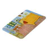 Vincent Van Gogh - Vincent's Bedroom in Arles Magnet (Linke Seite)