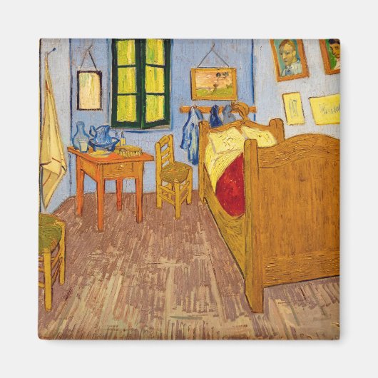 Vincent van Gogh - Vincent's Bedroom in Arles Magnet (Vorne)
