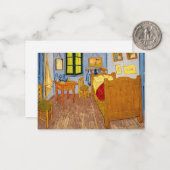 Vincent van Gogh - Vincent's Bedroom in Arles Mitteilungskarte (Vorderseite/Rückseite Beispiel)