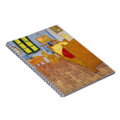 Vincent van Gogh - Vincent's Bedroom in Arles Notizblock (Rechte Seite)