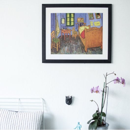 Vincent van Gogh - Vincent's Bedroom in Arles Poster