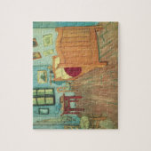 Vincent van Gogh - Vincent's Bedroom in Arles Puzzle (Vertikal)