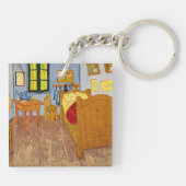 Vincent van Gogh - Vincent's Bedroom in Arles Schlüsselanhänger (Rückseite)