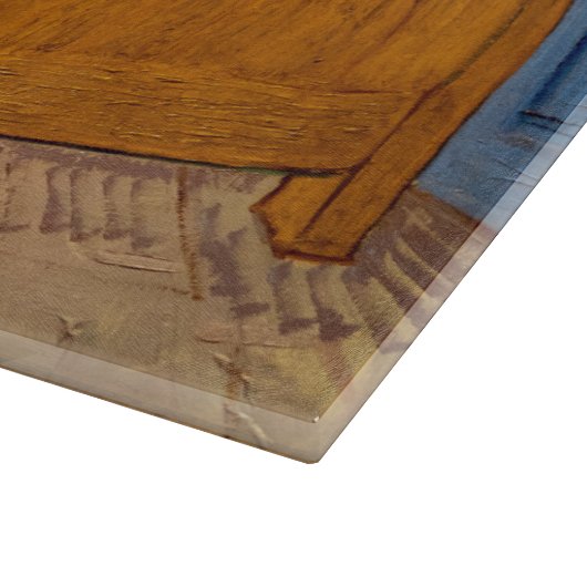 Vincent van Gogh - Vincent's Bedroom in Arles Schneidebrett (Ecke)