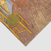 Vincent van Gogh - Vincent's Bedroom in Arles Seidenpapier (Detail)