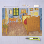Vincent van Gogh - Vincent's Bedroom in Arles Seidenpapier (Handwerk)