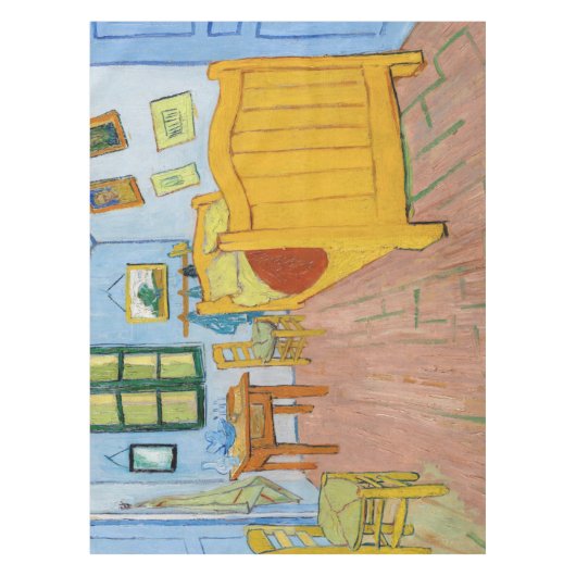 Vincent Van Gogh - Vincent's Bedroom in Arles Tischdecke (Vorderseite)